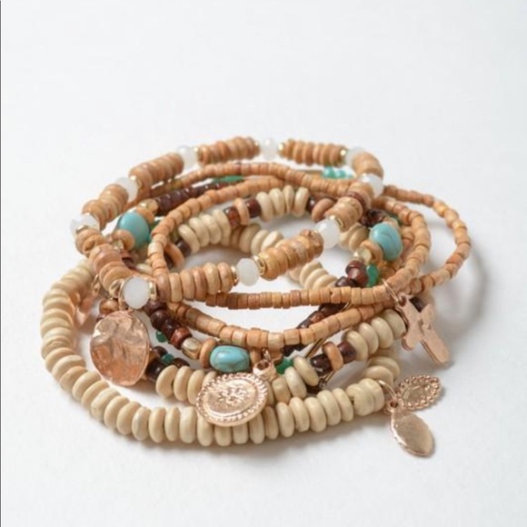 Bohemian Charm Bracelet Set - Picture 3 of 3